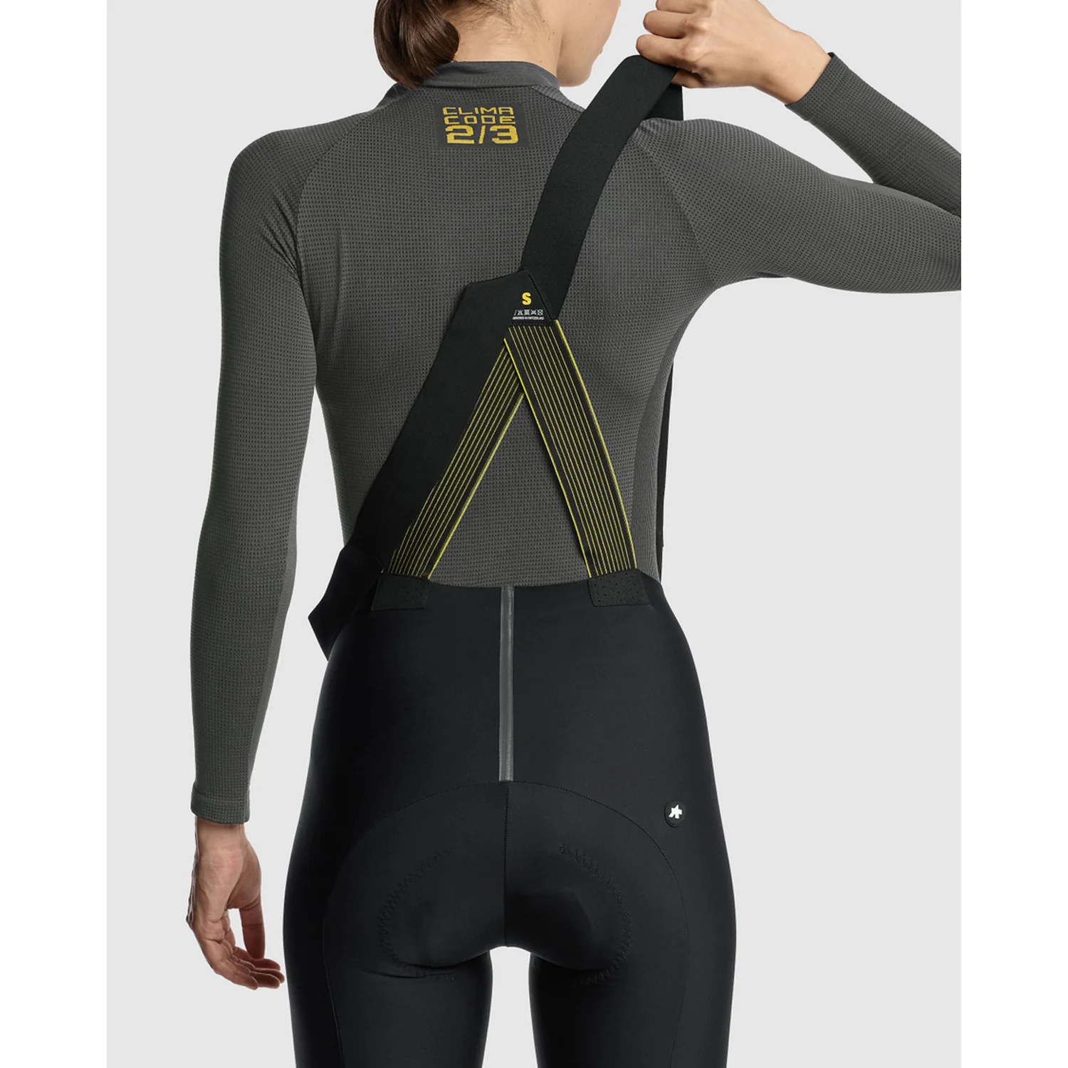 Sous-vêtement ASSOS SPRING FALL P1 Manches Longues Femme Gris - Image 7