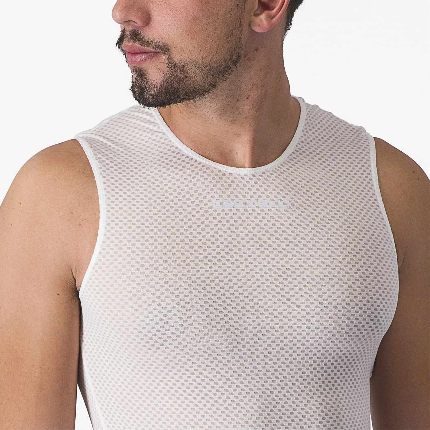 Sous-Vêtement CASTELLI PRO MESH 2.0 Sans manches Blanc - Image 5