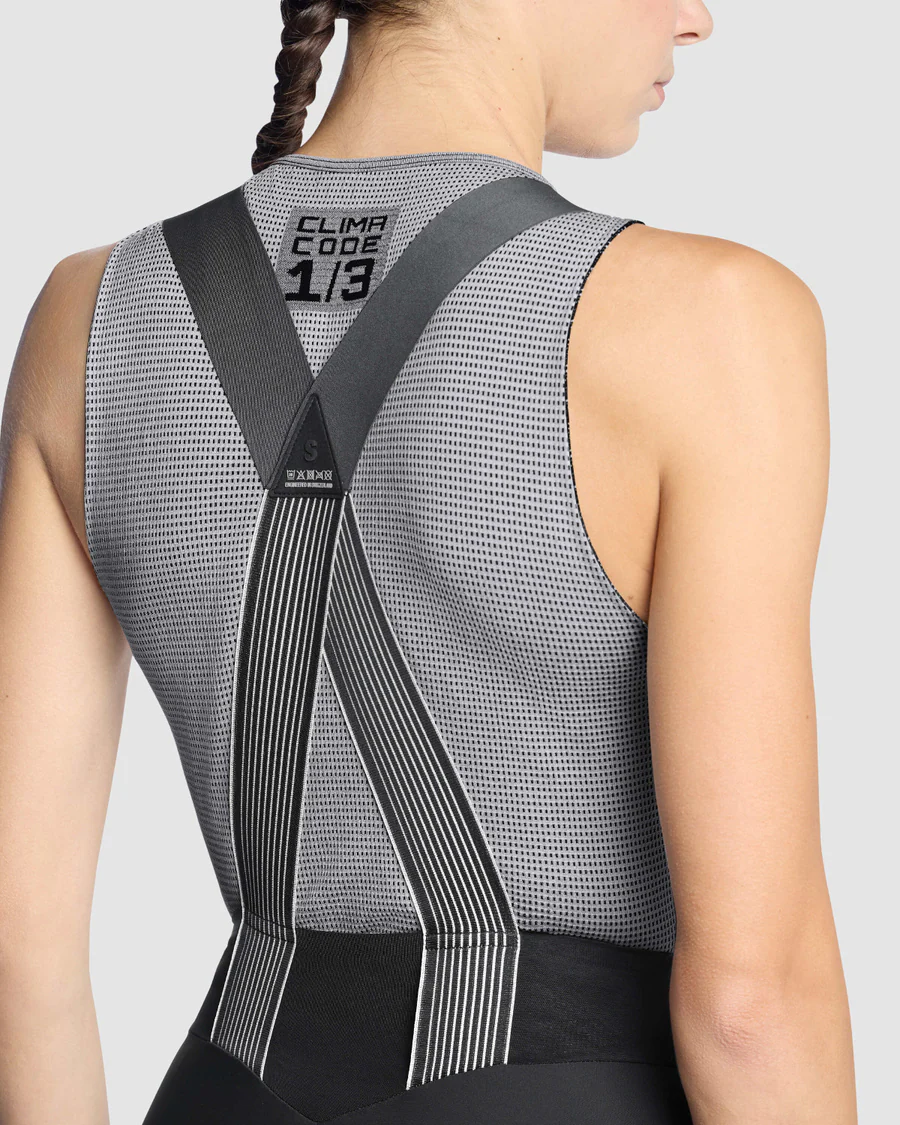Sous-Vêtement ASSOS NS SKIN LAYER P1 Sans Manches Femme Gris - Image 9
