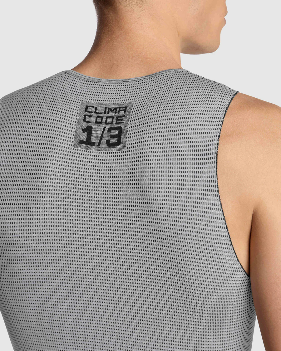 Sous-Vêtement ASSOS NS SKIN LAYER P1 Sans Manches Gris - Image 8