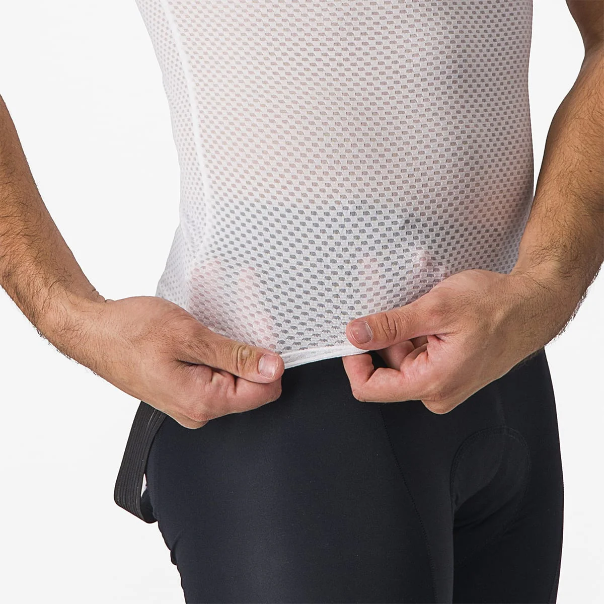 Sous-Vêtement CASTELLI PRO MESH 2.0 Manches Courtes Blanc - Image 5