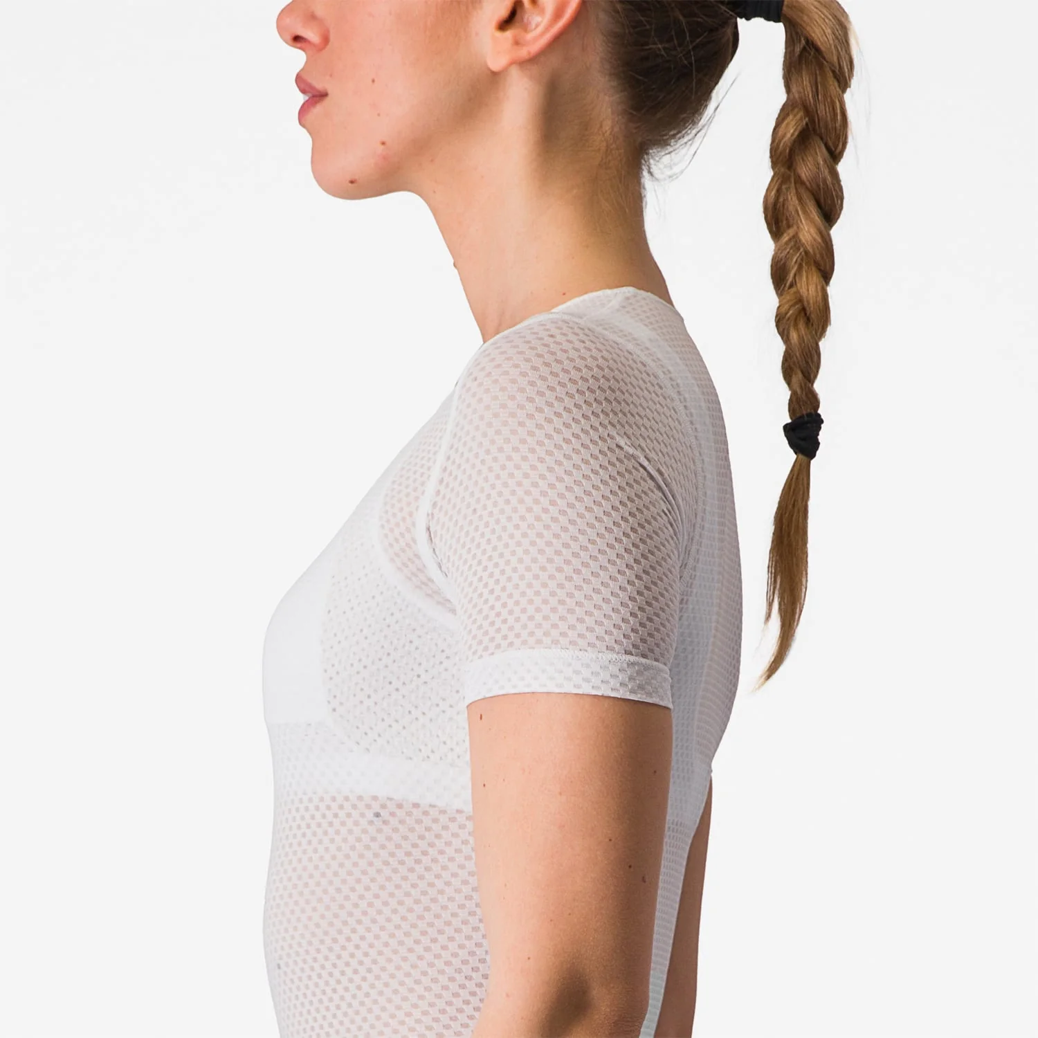 Sous-Vêtement CASTELLI PRO MESH Femme Manches Courtes Blanc - Image 3
