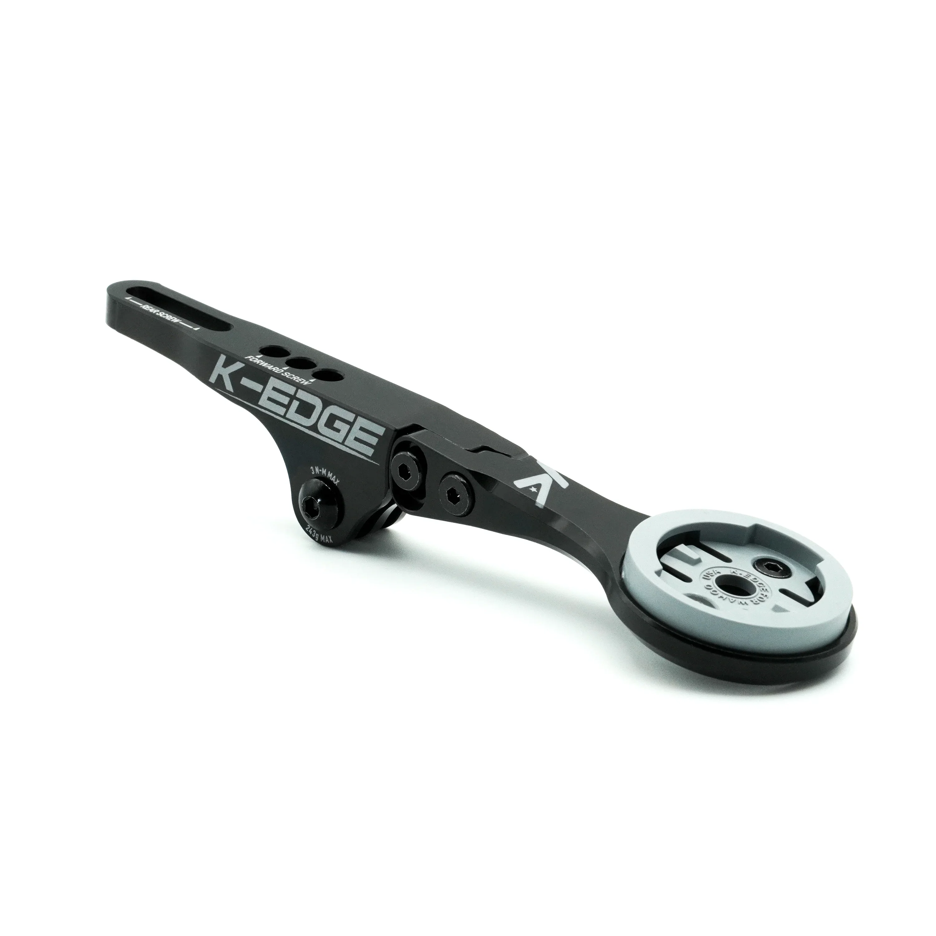 Support de Guidon K-EDGE WAHOO IHS XXL Combo Noir