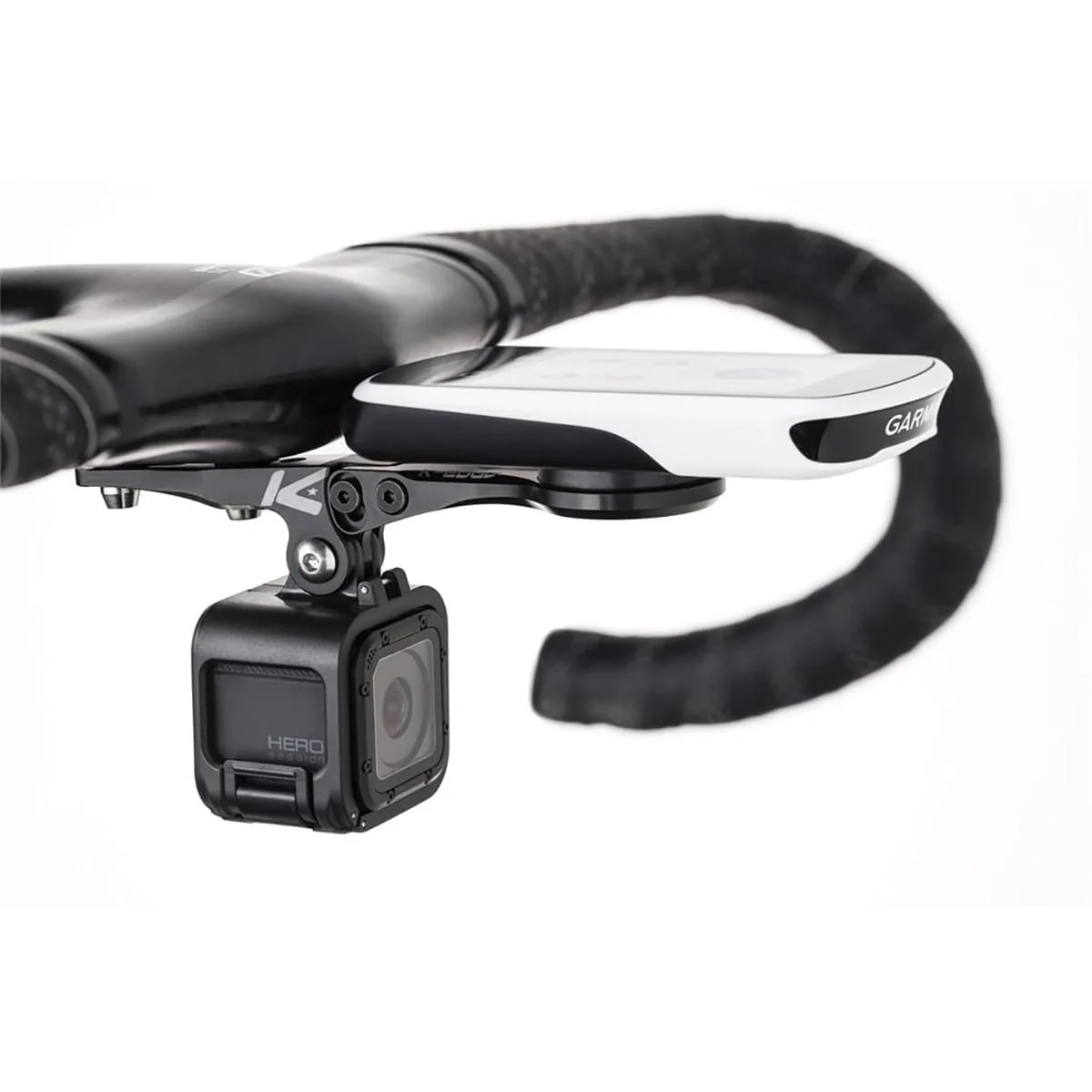 Support de Cintre/Potence K-EDGE GARMIN INTEGRATED COMBO MOUNT pour GPS GARMIN EDGE Noir - Image 2