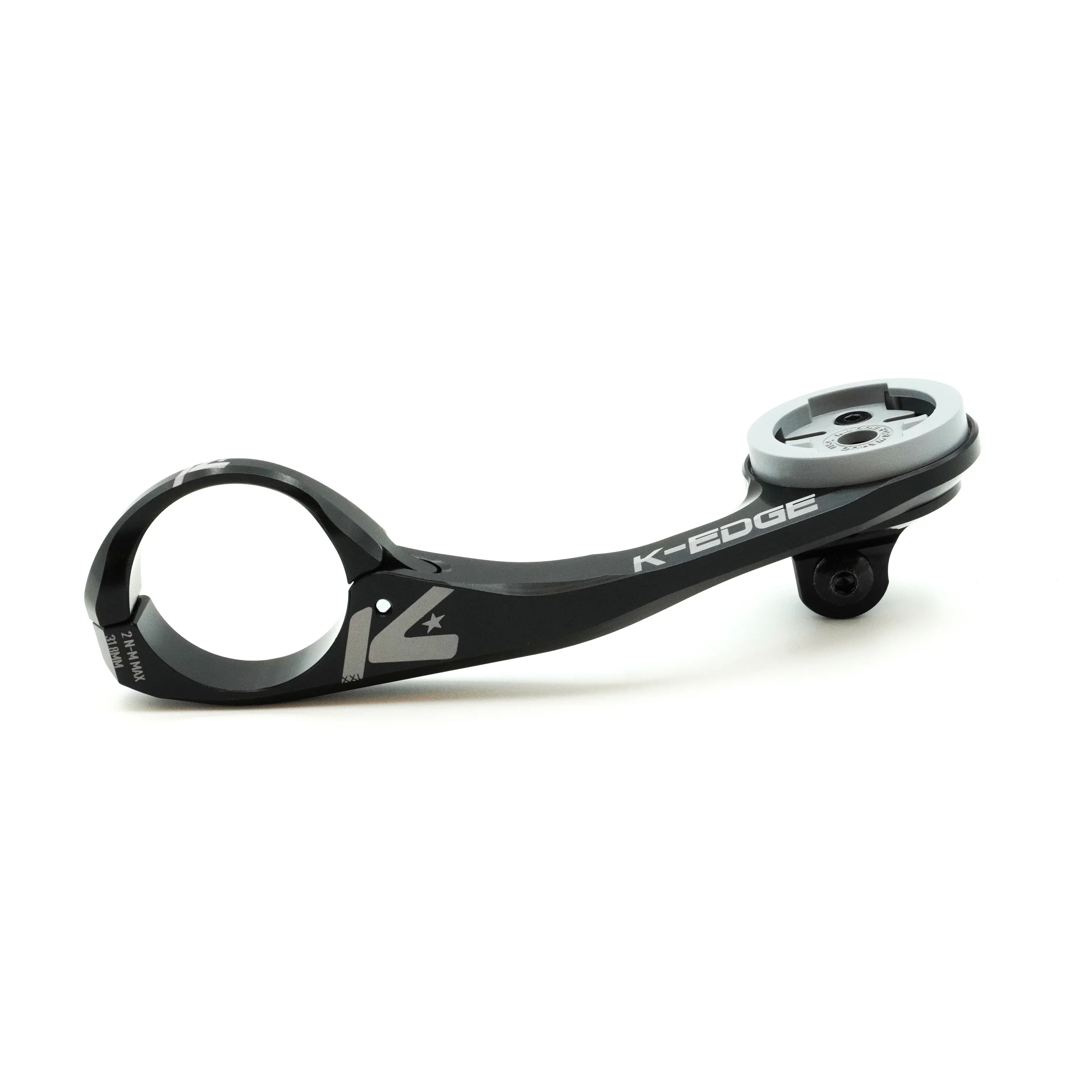 Support de Guidon K-EDGE WAHOO MAX XXL Combo 31.8mm Noir - Image 2