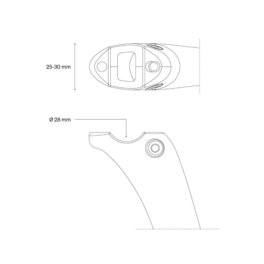 Support de Tige de Selle DEDA STAFFA - Image 7