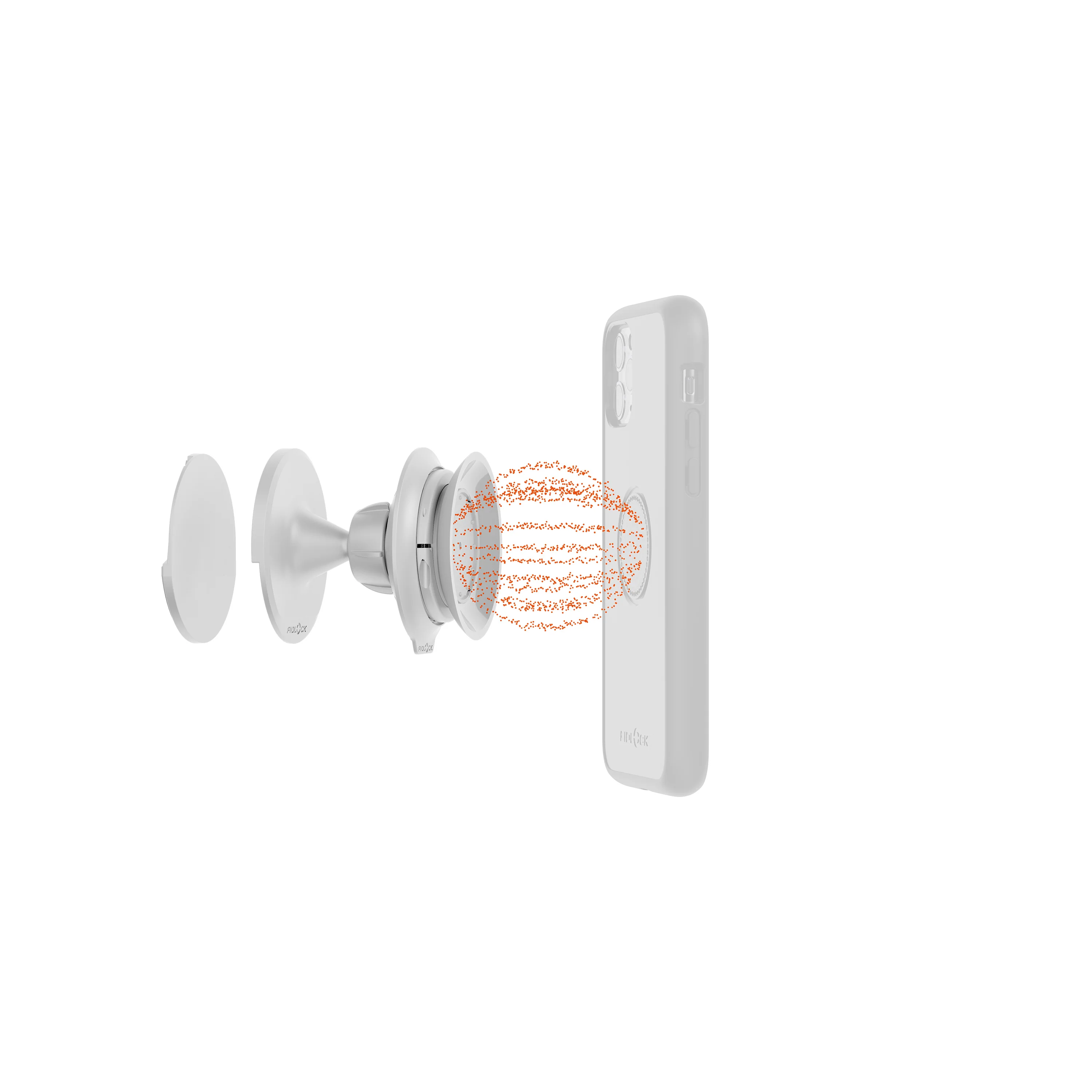 Support Mural FIDLOCK VACUUM Blanc - Image 9