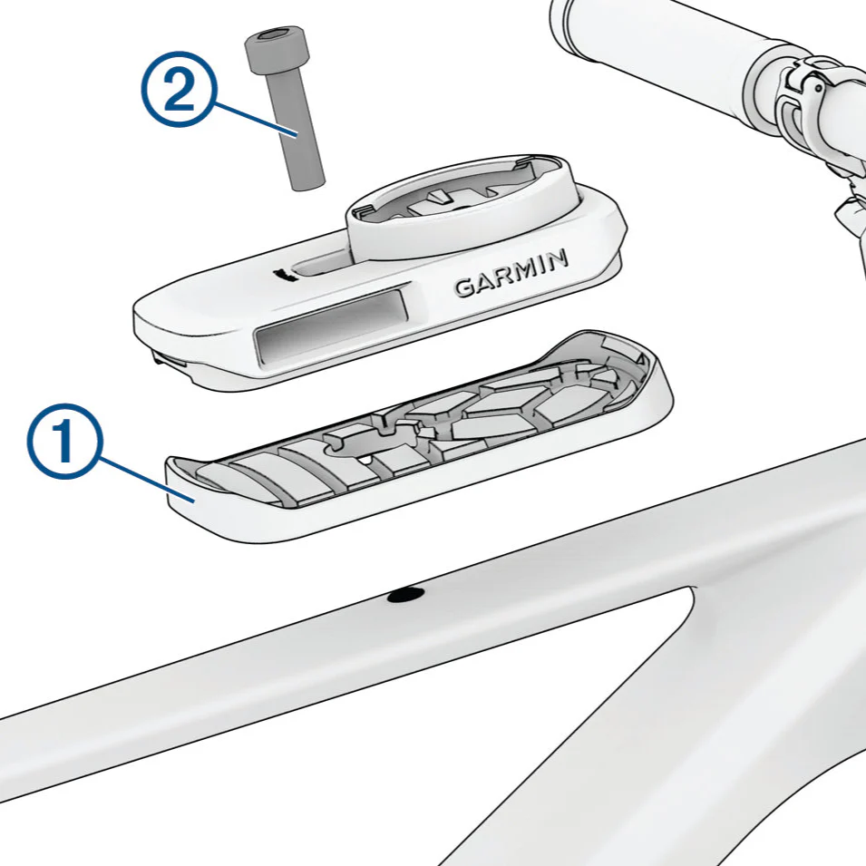 Support Tube Supérieur pour GARMIN EDGE MTB - Image 5