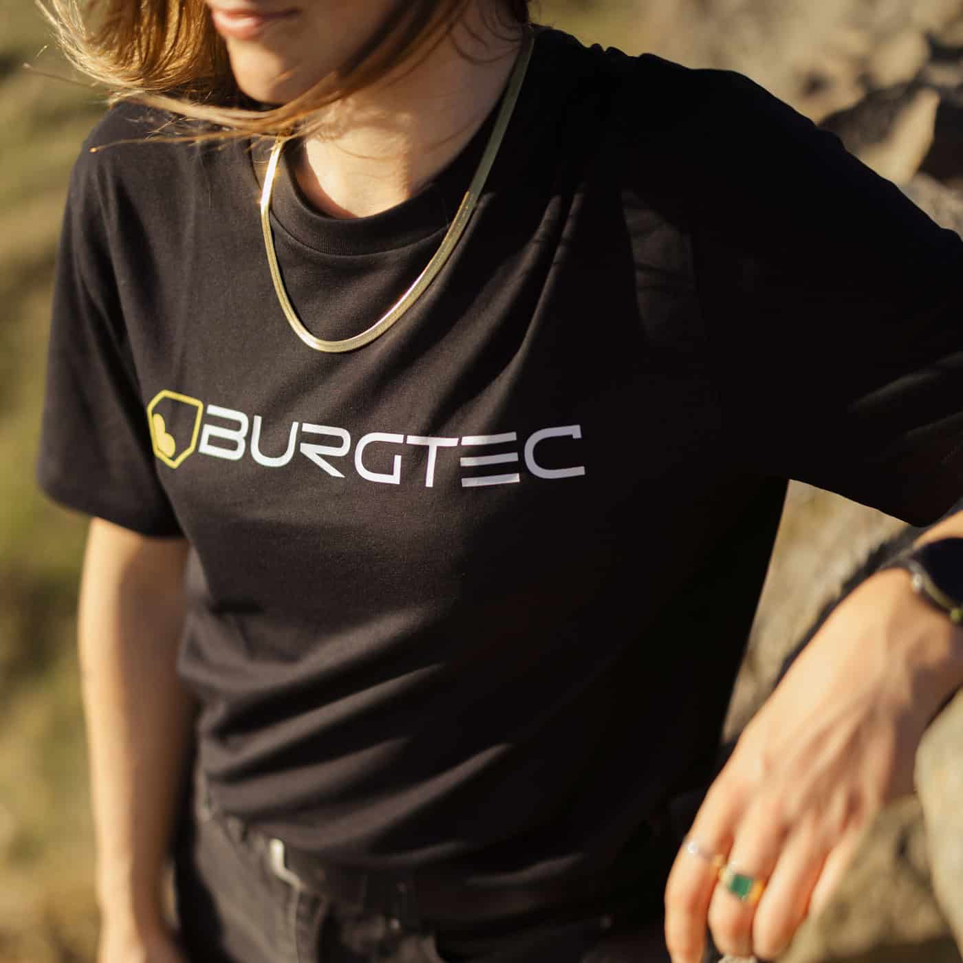 T-Shirt BURGTEC Logo Noir - Image 4