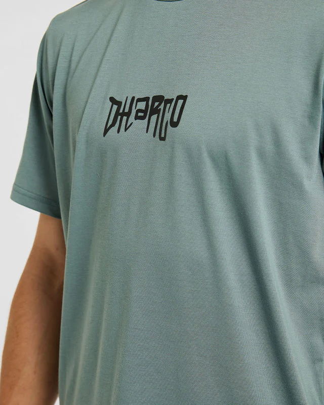 Maillot DHARCO TECH TEE ENVY Manches Courtes Vert - Image 5