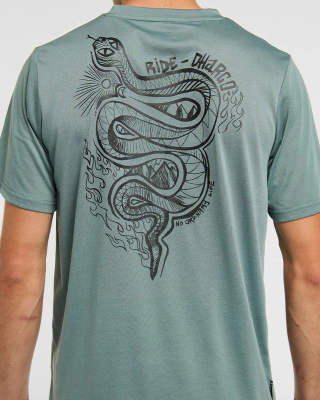 Maillot DHARCO TECH TEE ENVY Manches Courtes Vert - Image 6