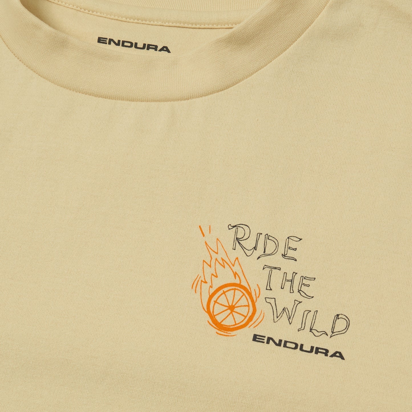 T-Shirt ENDURA RIDE THE WILD GRAPHIC Sand - Image 3