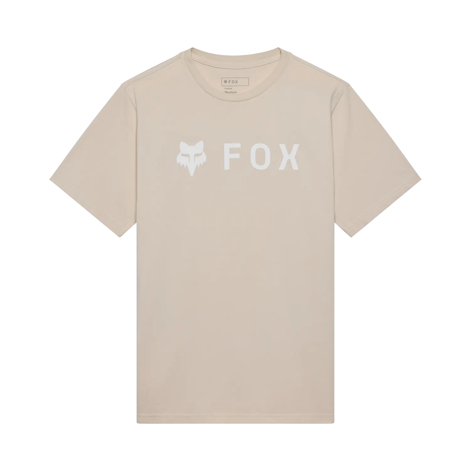 T-Shirt FOX ABSOLUTE 195 ORIGINAL Manches Courtes Beige Chalk
