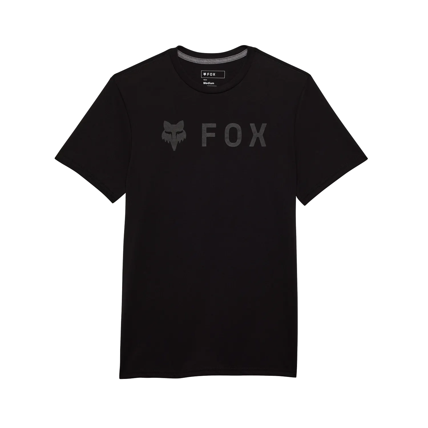 T-Shirt Technique FOX ABSOLUTE TRUDRI Manches Courtes Noir