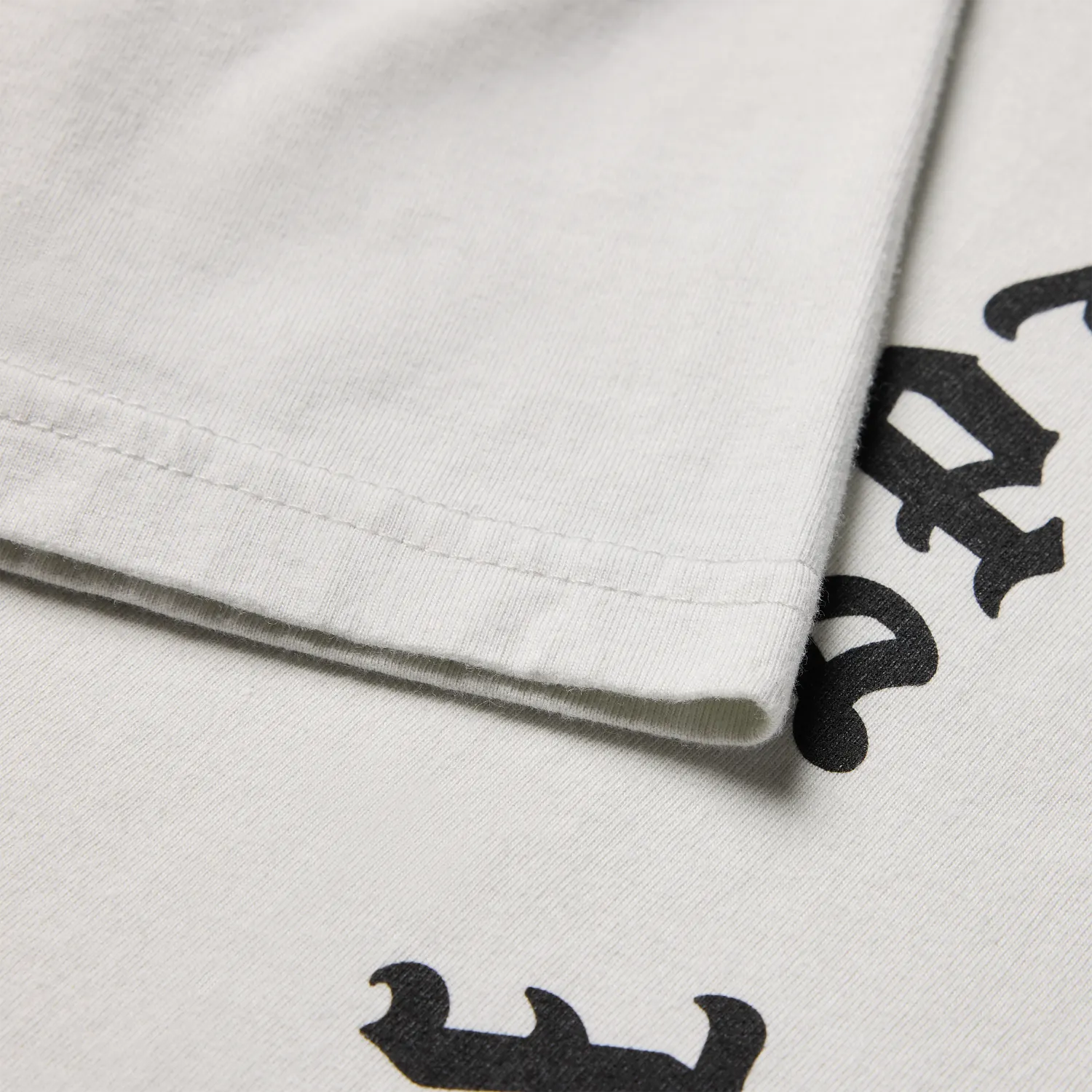 T-Shirt FOX BADGE 195 ORIGINAL Manches Courtes Light Grey - Image 5