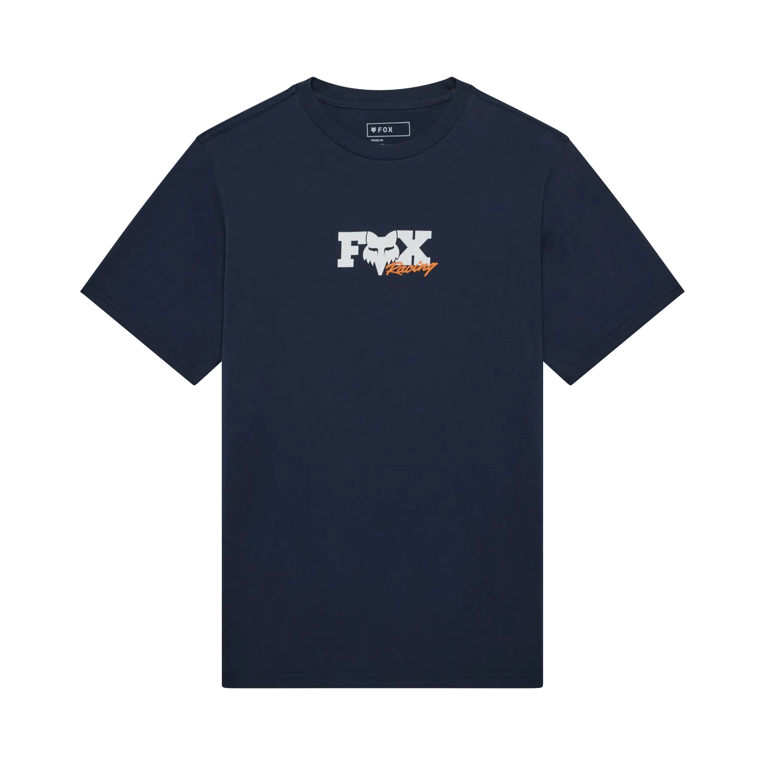 T-Shirt FOX CHECKER 195 ORIGINAL Manches Courtes Bleu Midnight