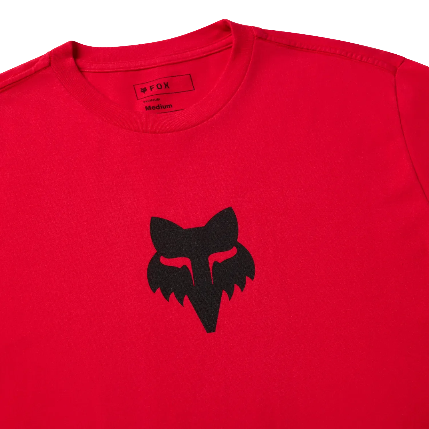 T-Shirt FOX HEAD 195 ORIGINAL Manches Courtes Rouge Flamme - Image 3