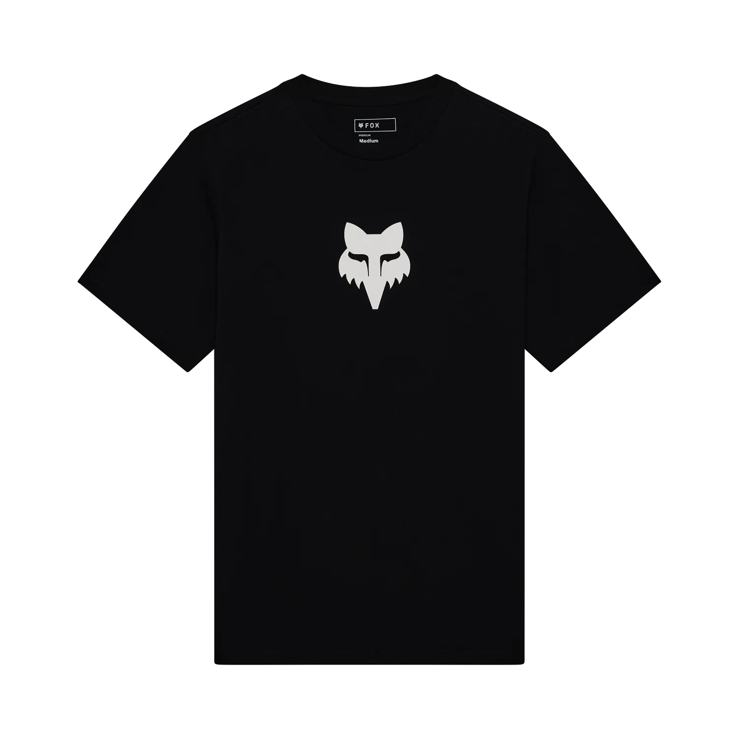 T-Shirt FOX HEAD 195 ORIGINAL Manches Courtes Noir/Blanc