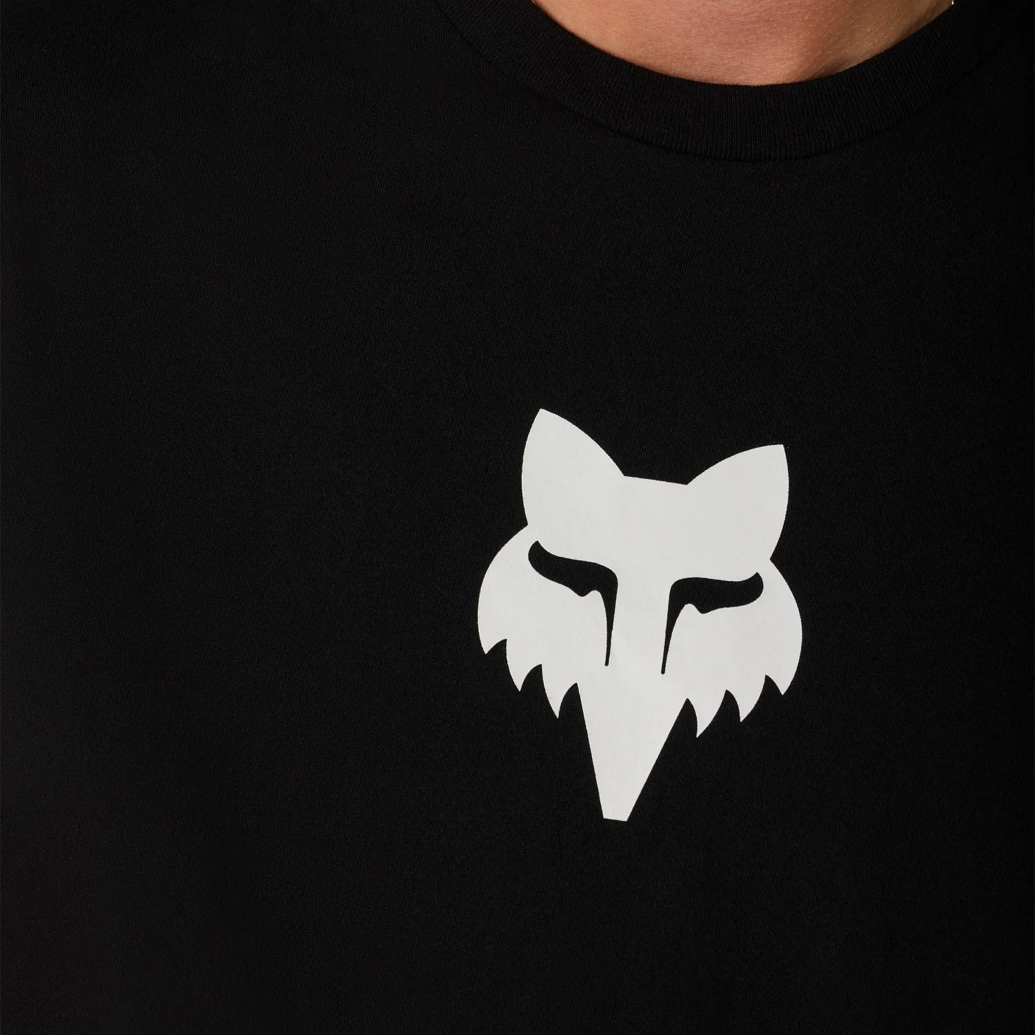 T-Shirt FOX HEAD 195 ORIGINAL Manches Courtes Noir/Blanc - Image 5