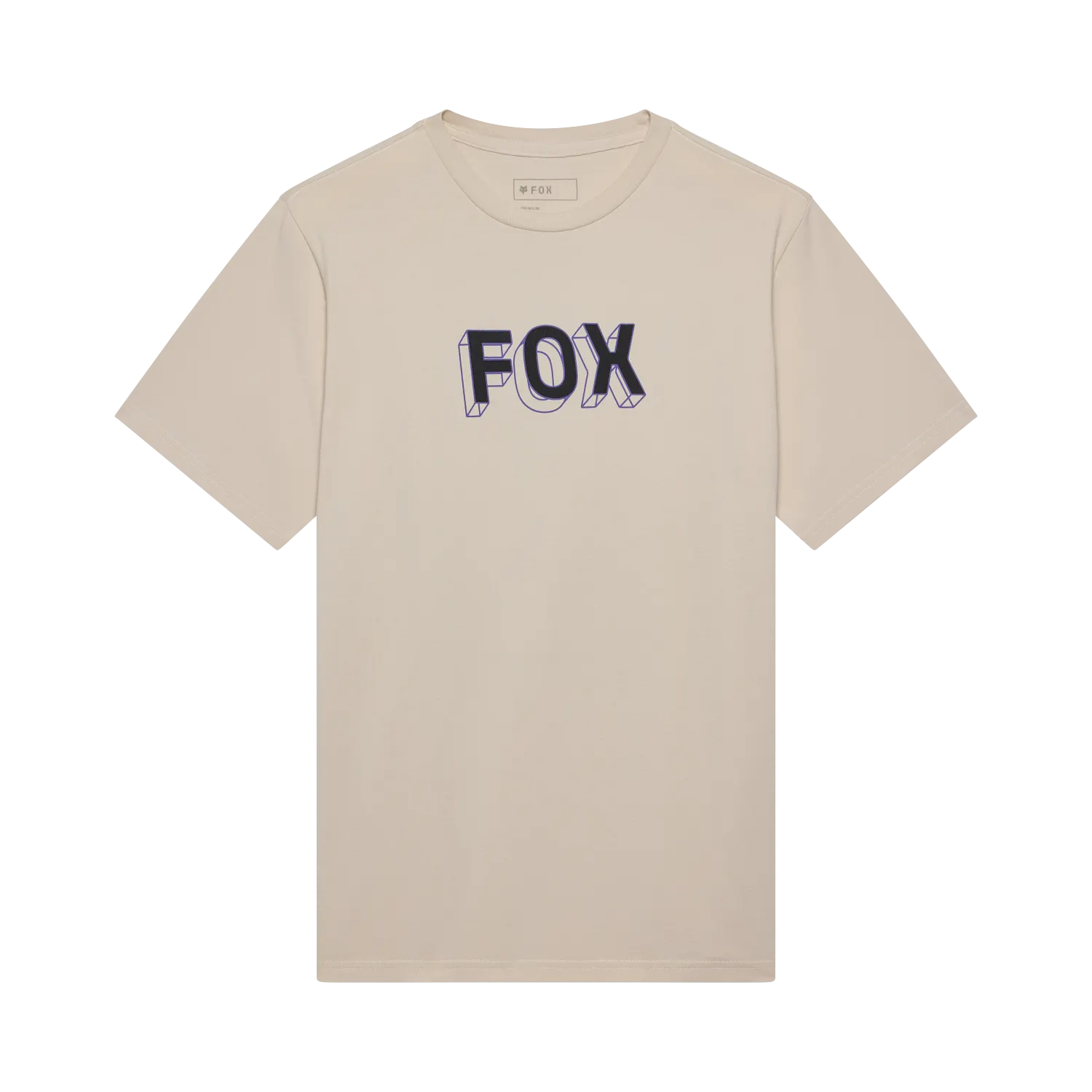 T-Shirt FOX IMAGE PRINT 195 ORIGINAL Manches courtes Beige Chalk