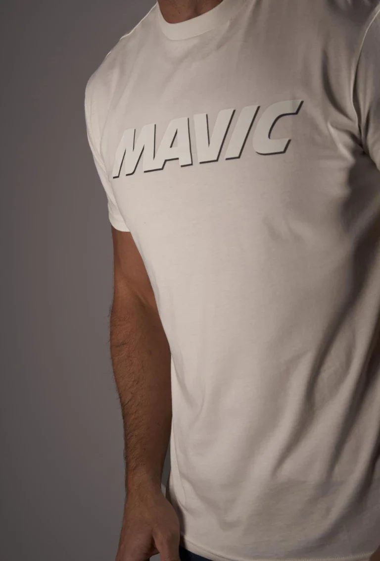 T-Shirt MAVIC CORPORATE LOGO Blanc - Image 3