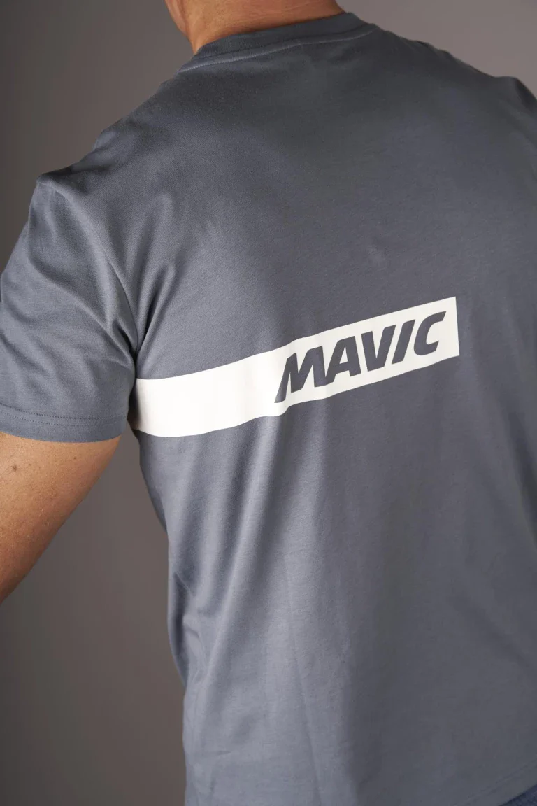 T-Shirt MAVIC CORPORATE STRIPE Bleu - Image 4
