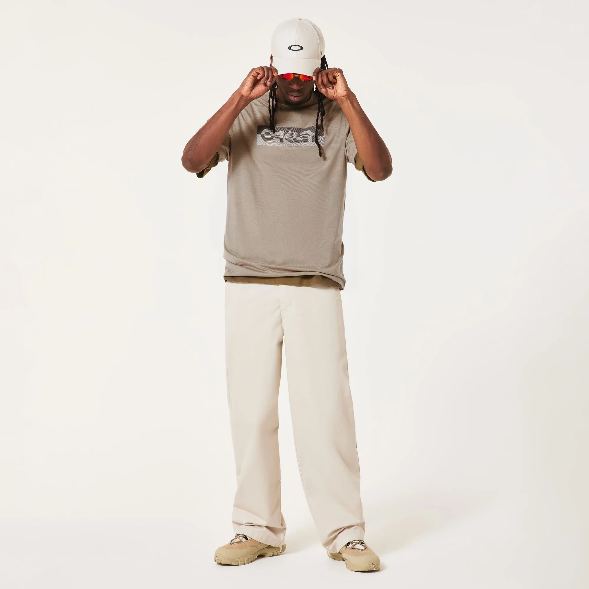 T-Shirt OAKLEY DUALITY B1B Beige Pebble - Image 5