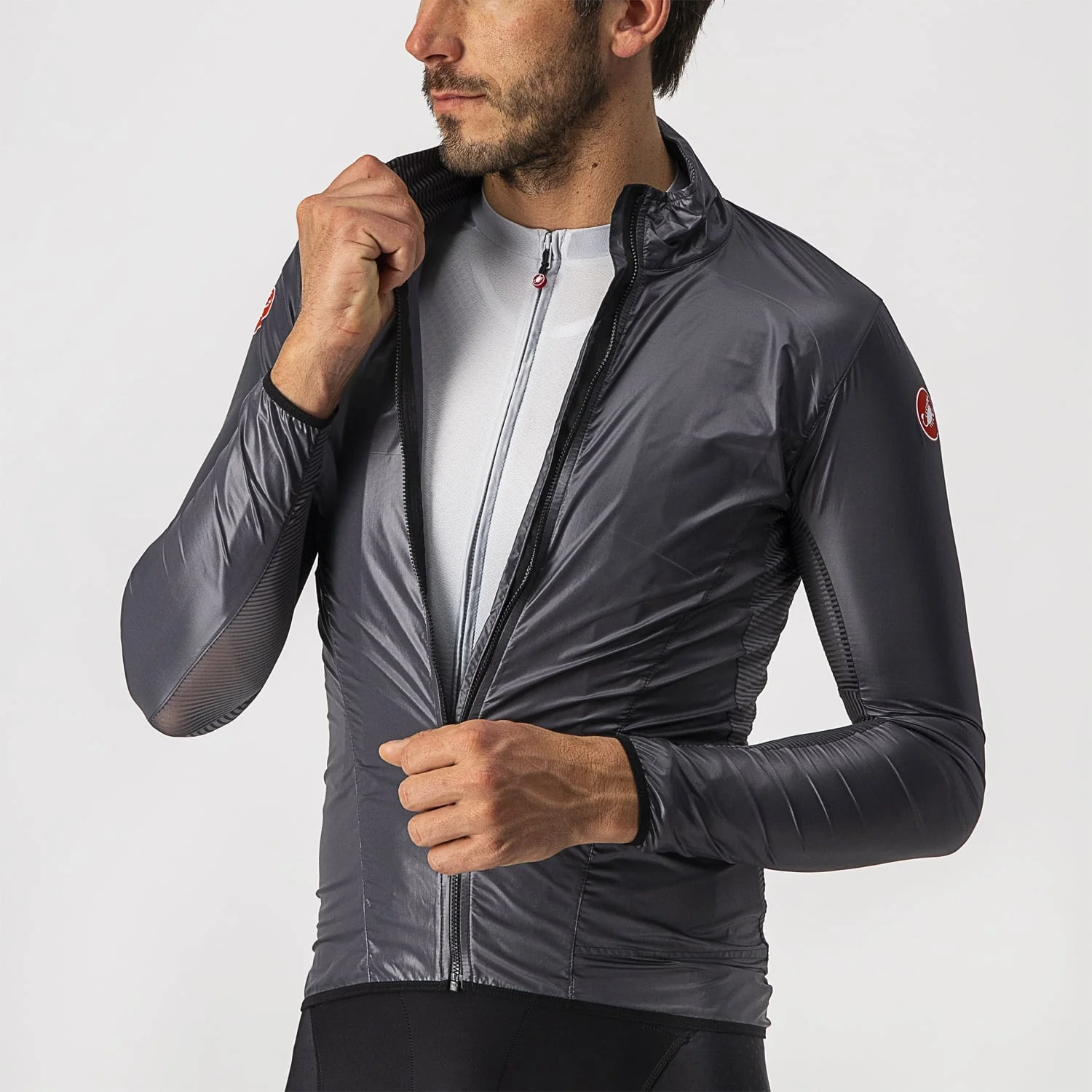 Veste CASTELLI ARIA SHELL Gris Foncé - Image 5