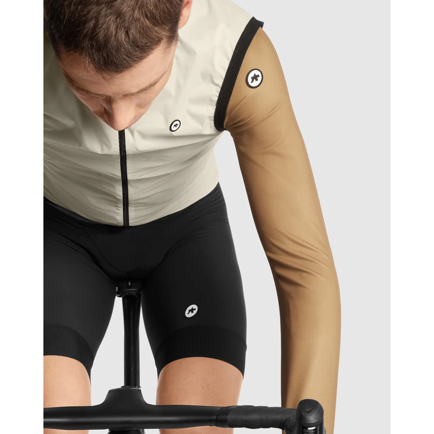 Veste Sans Manches ASSOS MILLE GT WIND C2 Moon Sand - Image 5