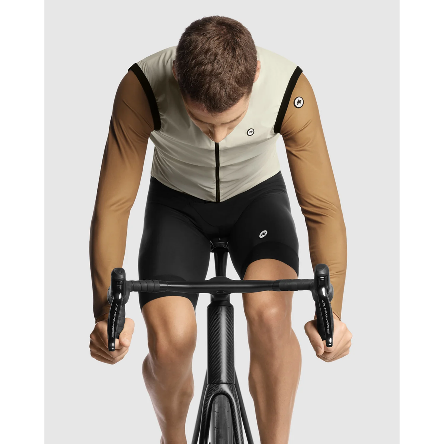 Veste Sans Manches ASSOS MILLE GT WIND C2 Moon Sand - Image 7
