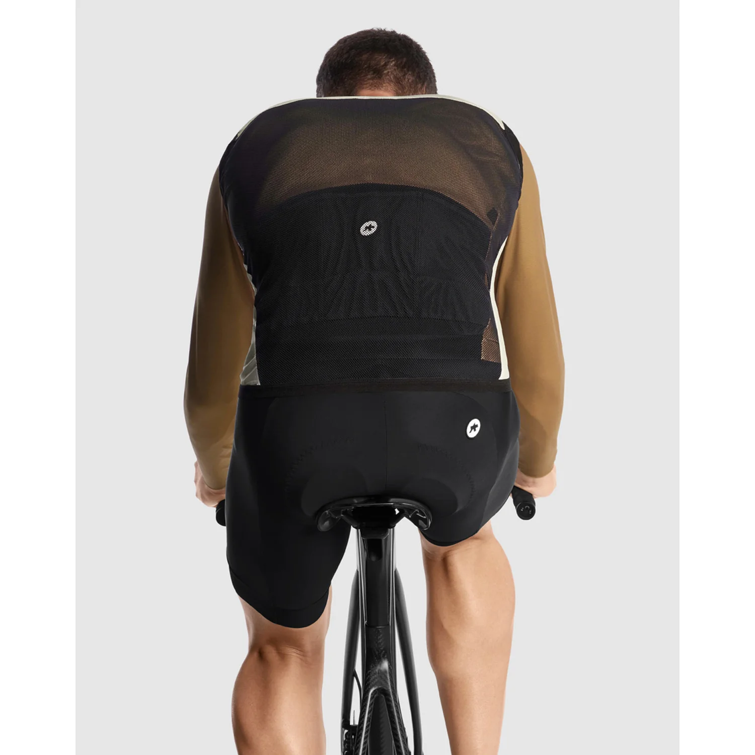 Veste Sans Manches ASSOS MILLE GT WIND C2 Moon Sand - Image 8