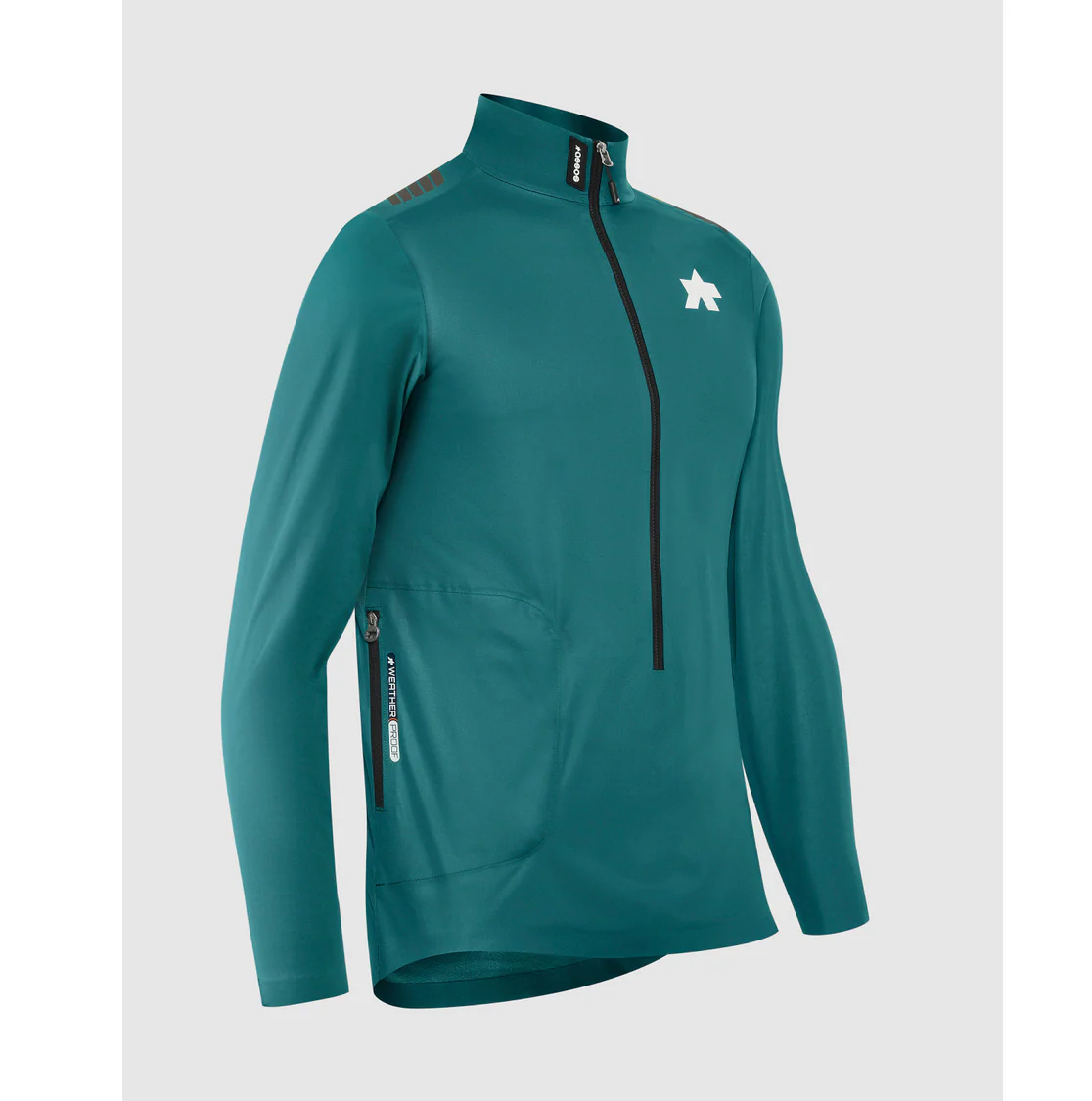 Veste ASSOS TACTICA RAIN T5 Foundation Green - Image 2