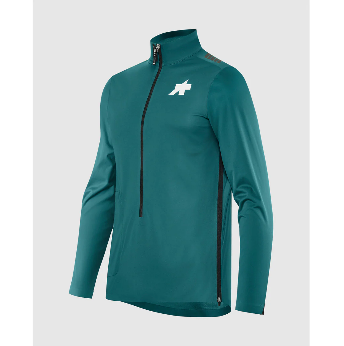 Veste ASSOS TACTICA RAIN T5 Foundation Green - Image 3