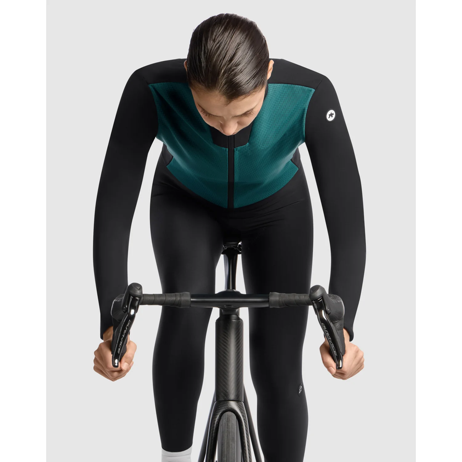 Veste ASSOS UMA GT HASHOOGI WINTER S11 Femme Foundation Green - Image 5