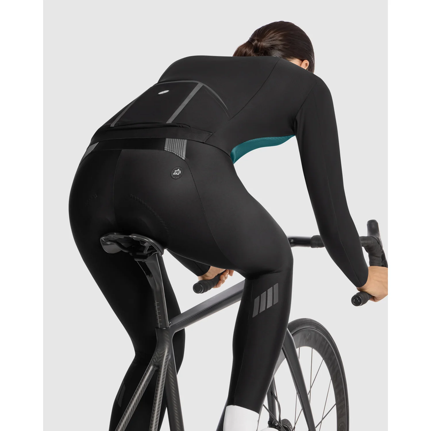 Veste ASSOS UMA GT HASHOOGI WINTER S11 Femme Foundation Green - Image 6