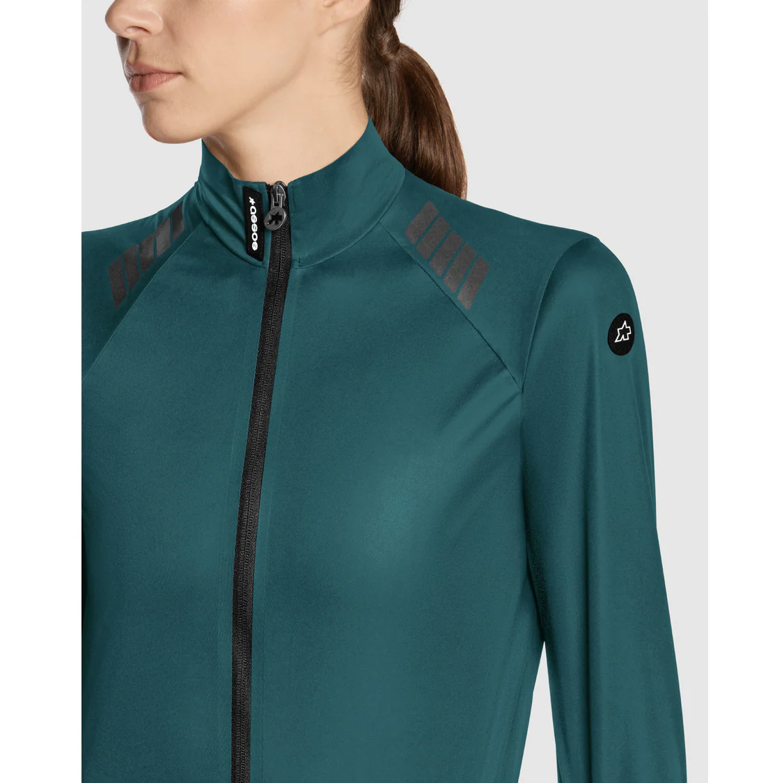 Veste ASSOS UMA GT SHELL S11 Femme Foundation Green - Image 8
