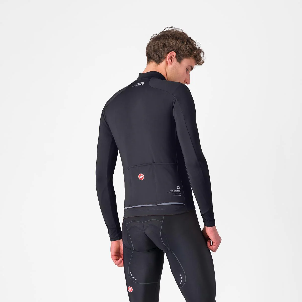 Veste CASTELLI DO.DI.CI. Manches Longues Noir - Image 2