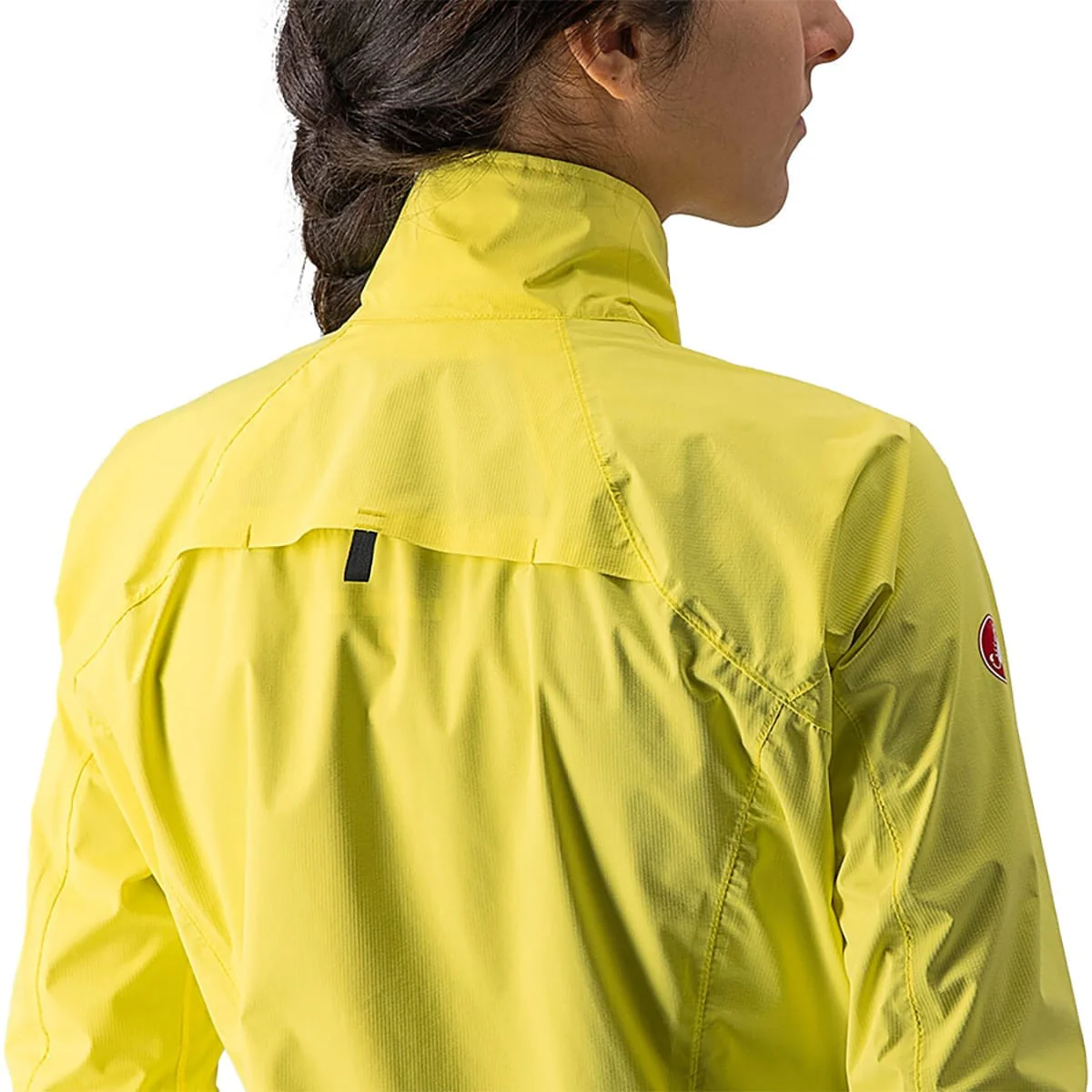 Veste CASTELLI EMERGENCY 2 RAIN Femme Jaune - Image 4
