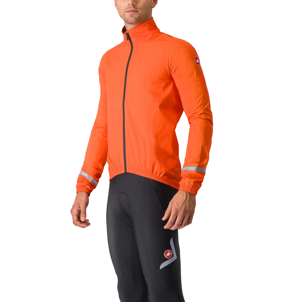 Veste CASTELLI EMERGENCY 2 RAIN Orange - Image 3