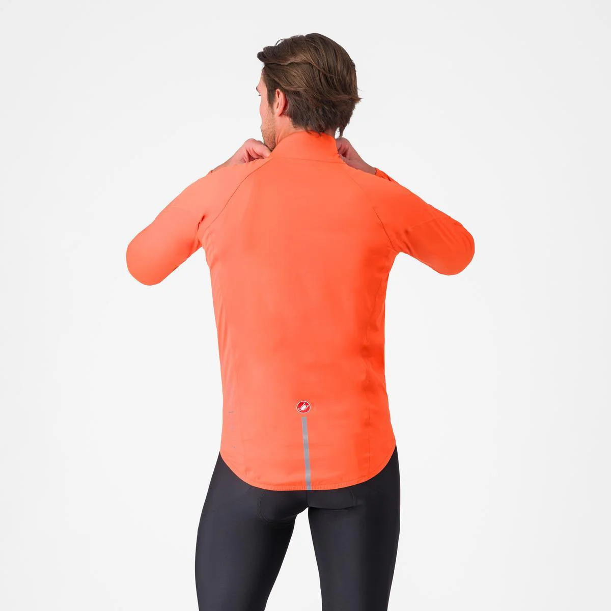 Veste CASTELLI EMERGENCY 3 RAIN Orange - Image 2