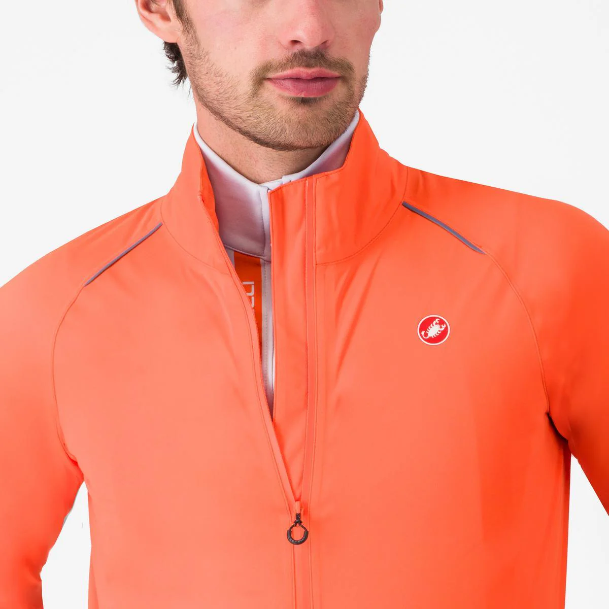Veste CASTELLI EMERGENCY 3 RAIN Orange - Image 4