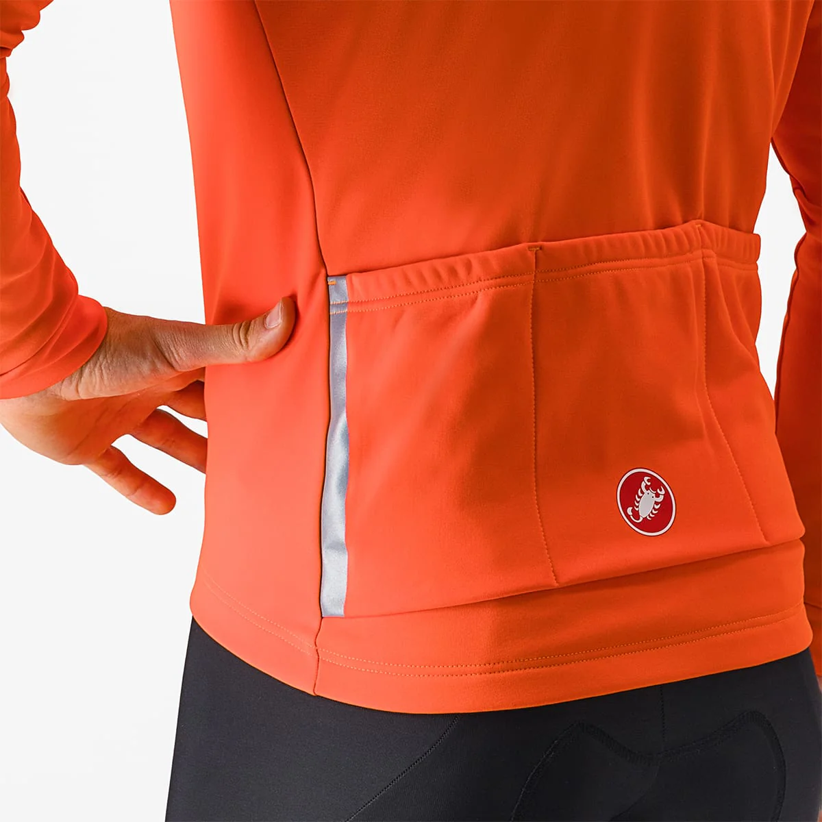Veste CASTELLI ENTRATA Orange - Image 4