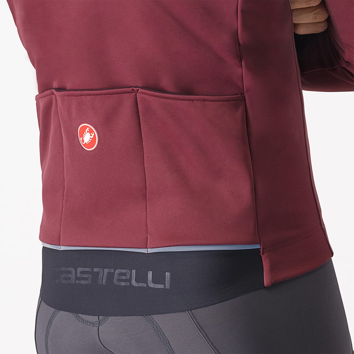 Veste CASTELLI ESPRESSO AIR Bordeaux - Image 4