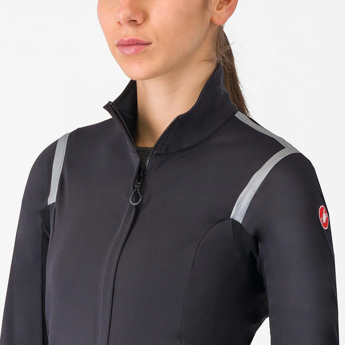 Veste CASTELLI PERFETTO RoS 3 Femme Noir/Noir Reflex - Image 3