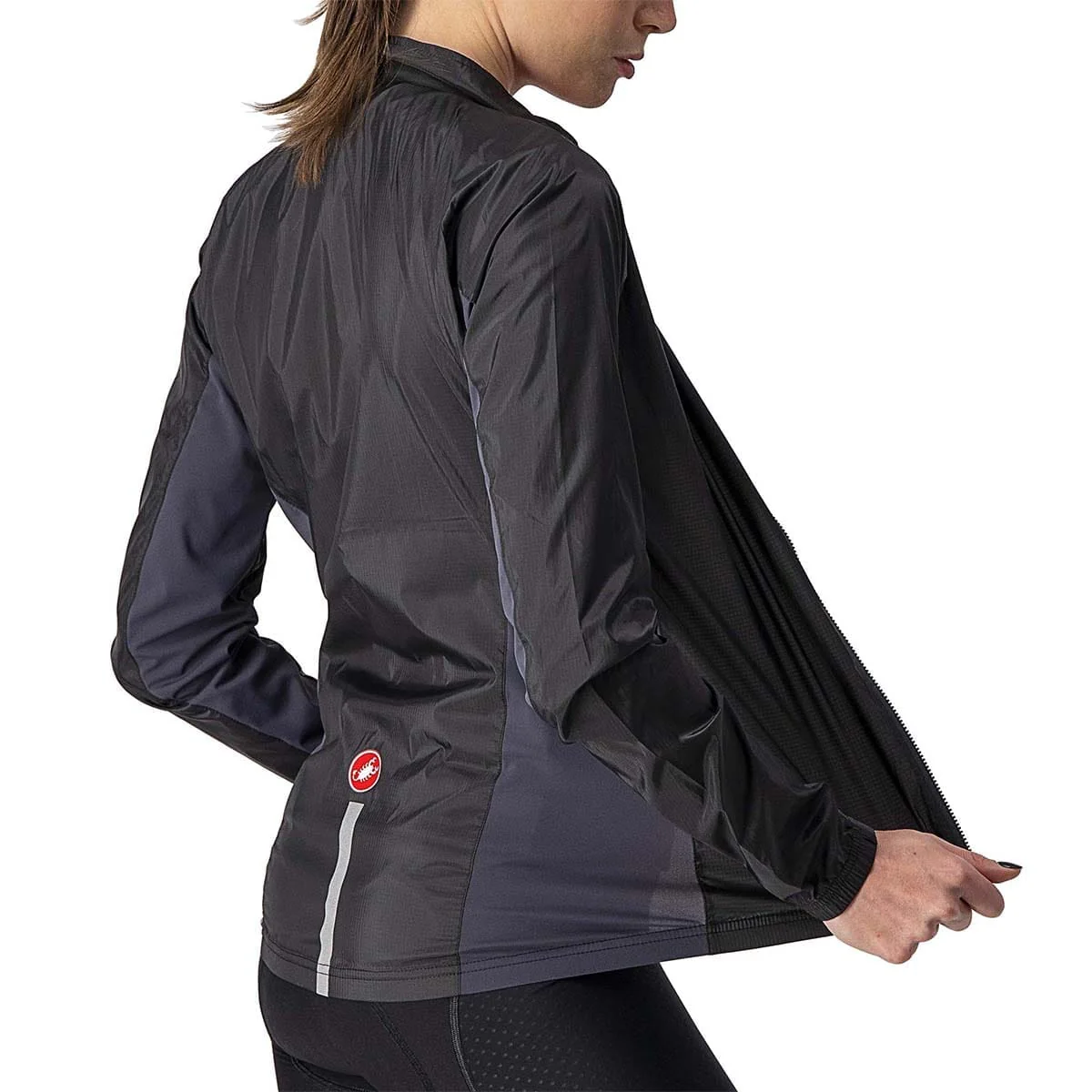Veste CASTELLI SQUADRA STRETCH Femme Noir/Gris - Image 4