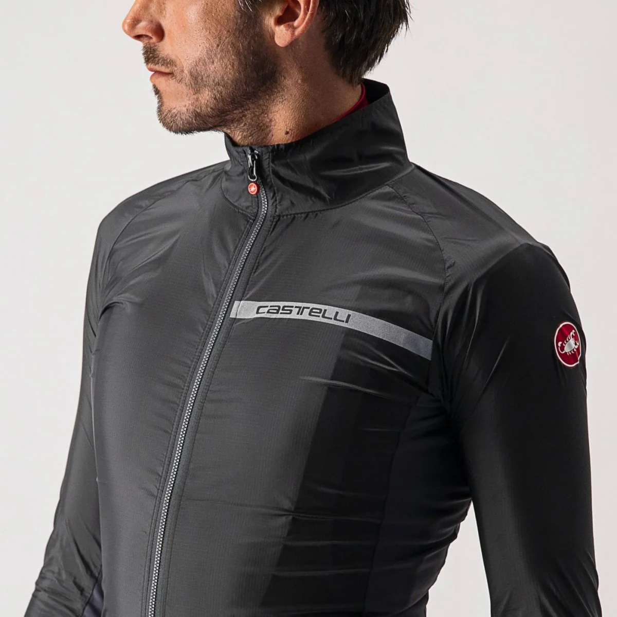 Veste CASTELLI SQUADRA STRETCH Noir/Gris - Image 5