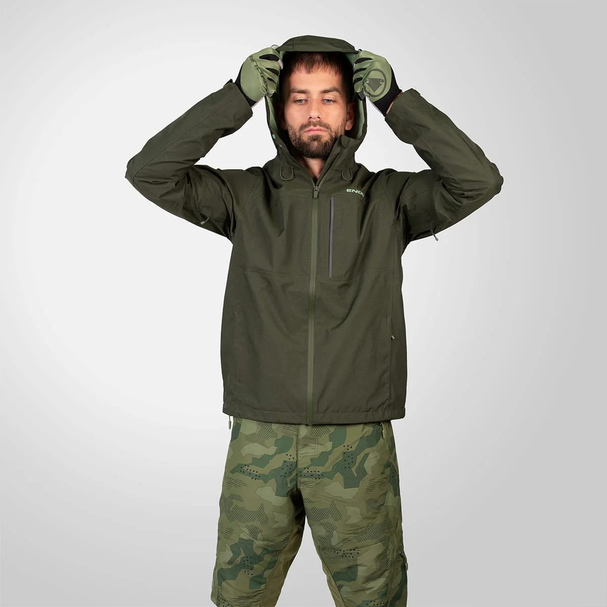 Veste ENDURA HUMMVEE WATERPROOF Kaki - Image 6