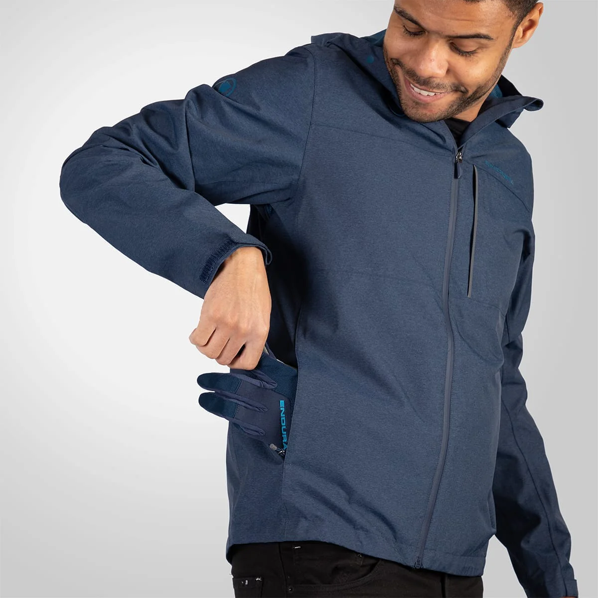 Veste ENDURA HUMMVEE WATERPROOF Bleu - Image 7