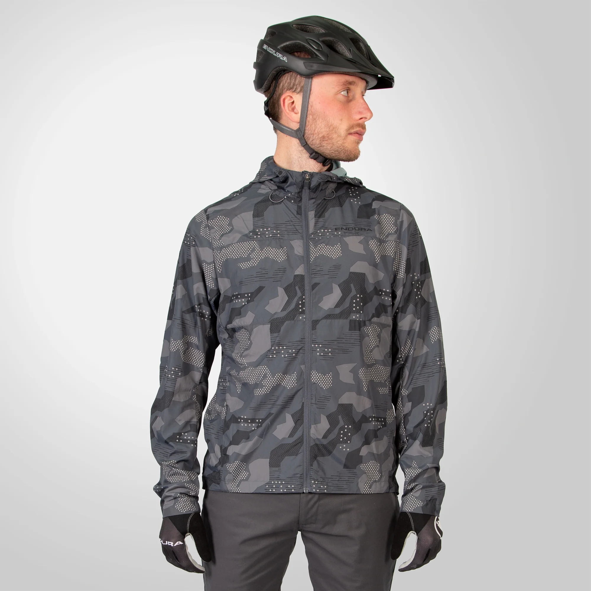 Veste ENDURA HUMMVEE WINDSHELL Gris Camo - Image 3