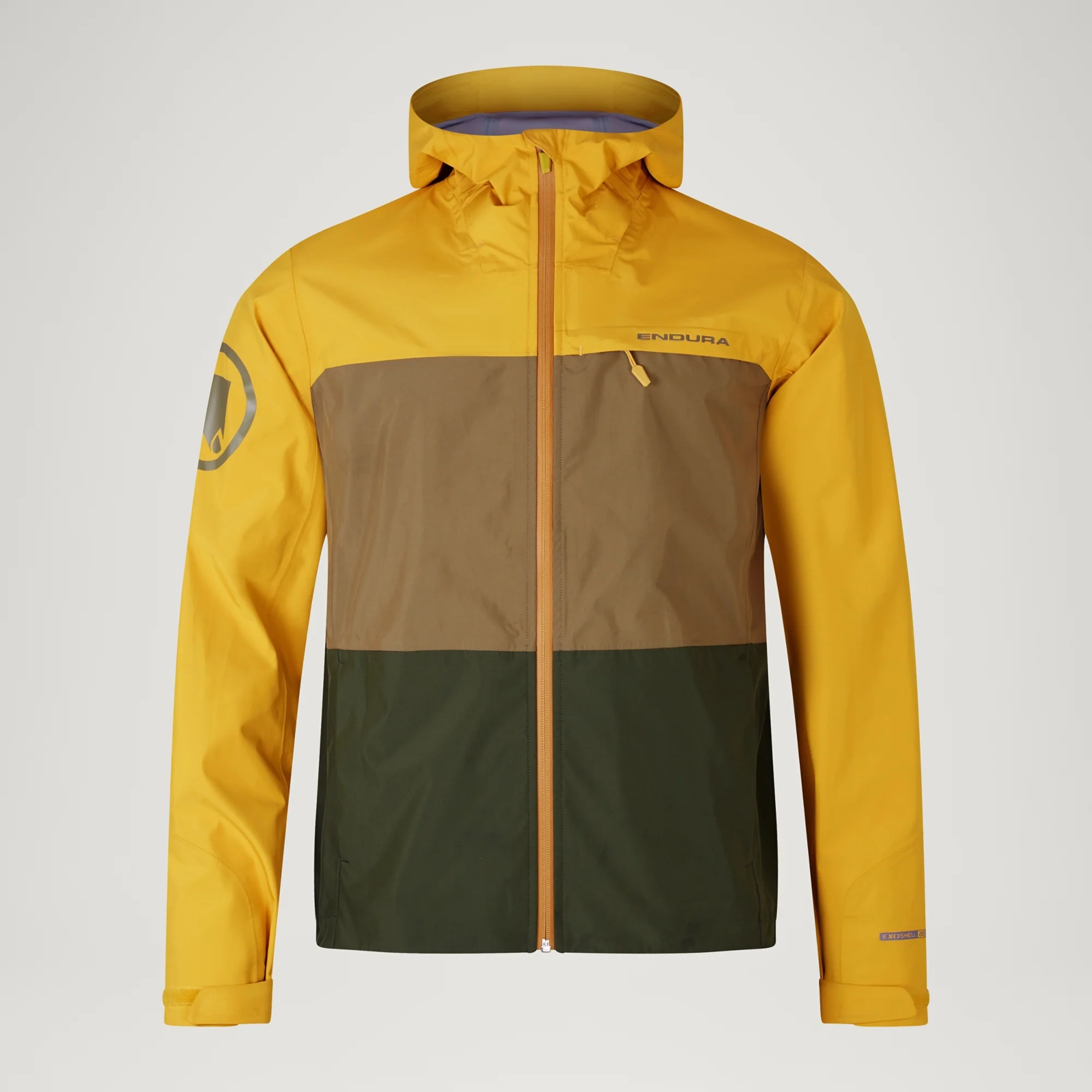 Veste ENDURA SINGLETRACK WATERPROOF II Moutarde